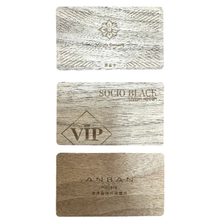 Wooden NFC Tag Card